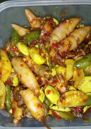 Foto resep Tumis pete cumi remaja asin