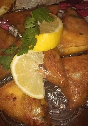 صورة لوصفة بوراك بصدر الدجاج والبيشاميل