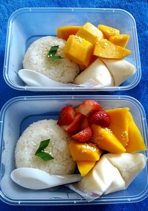 Foto resep Ketan Mangga/Mango sticky rice