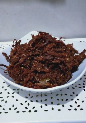 Foto resep Daging Suir Bumbu Bali Pedas Manis