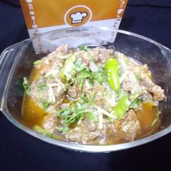 Peshawari namkin karahi Resturants style A picture of Peshawari namkin karahi Resturants style.
