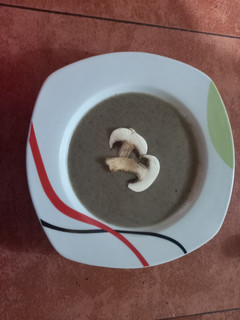 Una foto de Crema de champiñones