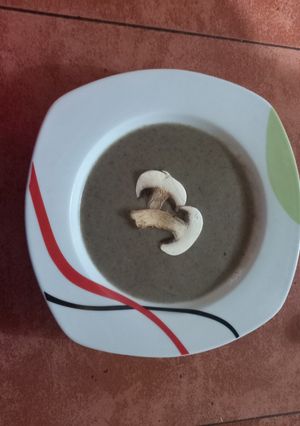 Una foto de Crema de champiñones