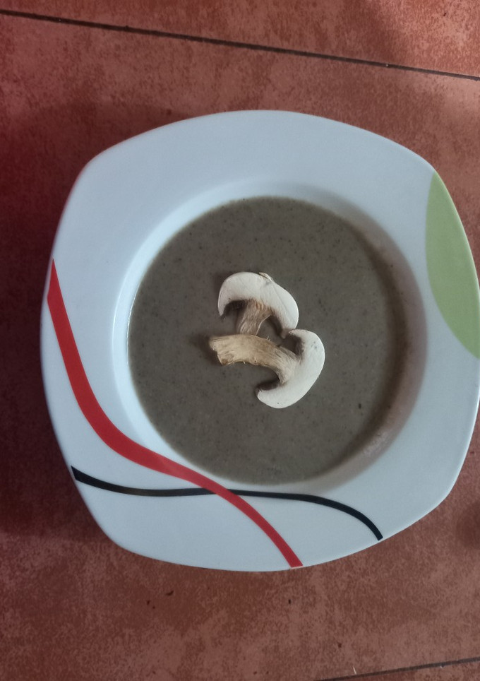 Una foto de Crema de champiñones