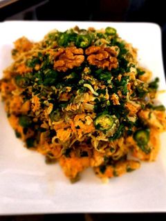 عکسی از دستور سالاد مرغ و نودل🍜🥗