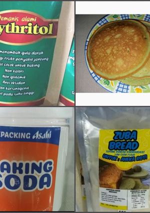 Foto resep Pancake Rendah Karbo super lembut