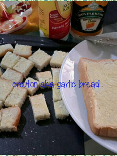 Foto resep Crouton aka garlic bread ala2