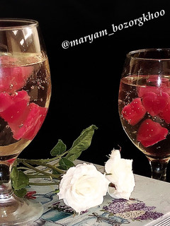 عکسی از دستور ژله سورپرایز قلبی