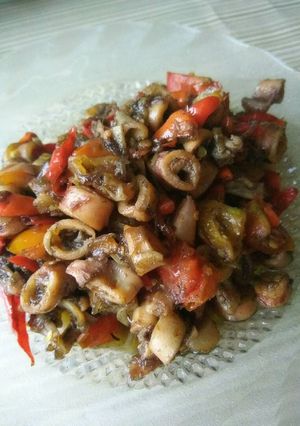 Foto resep Cumi Pedas Gledeg