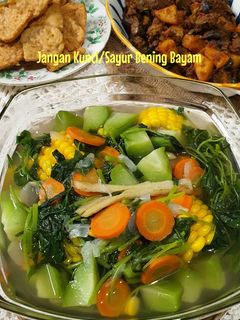 Foto resep Jangan Kunci/Sayur Bening Bayam