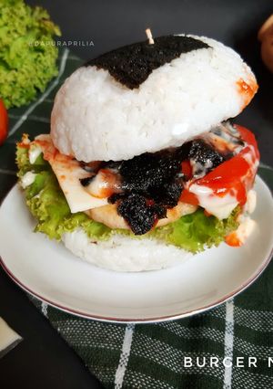 Foto resep Burger Nasi