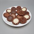 Biscotti gioiello al cacao