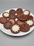 Biscotti gioiello al cacao