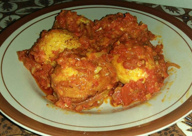 Telur Balado (rebus&amp;goreng) #aLaNakKairo