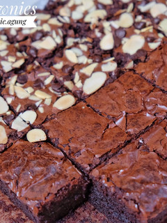 Foto resep Shiny crust brownies