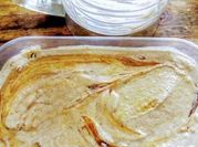 Una foto de postre yoghurt