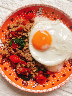 打拋豬肉飯 的食譜成品照片