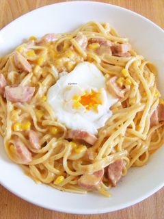 Kolbászos BBQ spagetti recept fotója