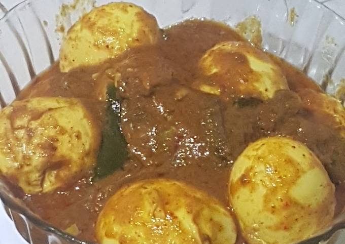 Resep TELUR BUMBU RENDANG ala Bunda oleh Mely Noor Rohmah 