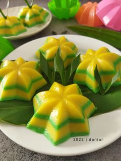 Foto resep Kue Talam Jagung Pandan
