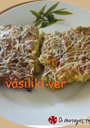 Φωτογραφία της συνταγής Κολοκυθοτυρόπιτα με κολοκυθολούλουδα