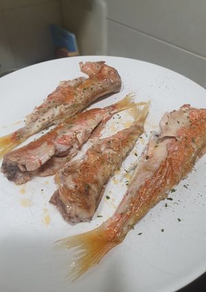 Una foto de Salmonetes a la plancha