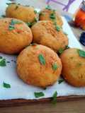 Bolivian-Style Stuffed Potato Balls