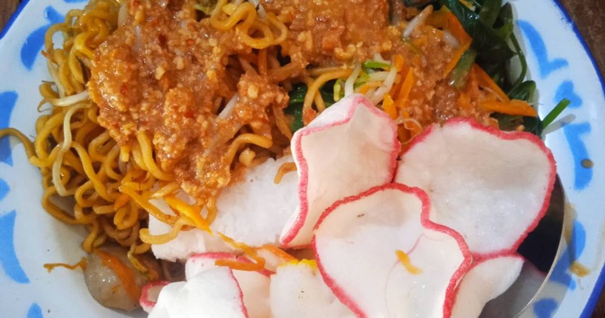 Resep Pecel Mie Dijamin Nikmat dan Mudah