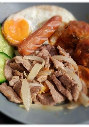 Hình của món Bánh mỳ chảo thập cẩm 🥖🍳🌭.
