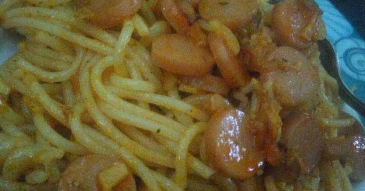 5 930 Resep Spaghetti Sederhana Sosis Enak Dan Mudah Cookpad