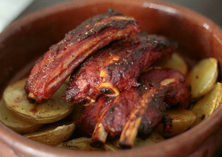 Costilla adobada al horno con Coca-Cola 🎈🎠