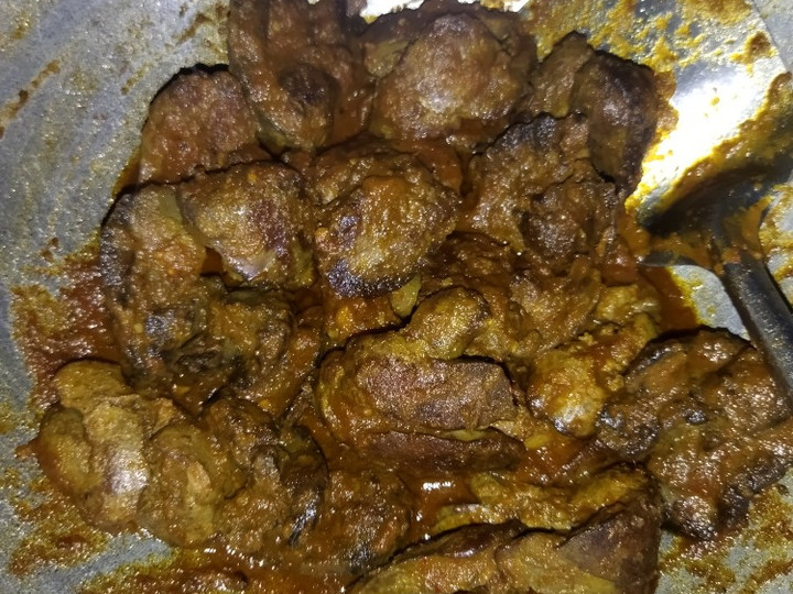 Resep Hati ayam bumbu kecap Yang Mudah