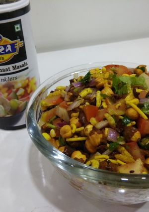 A picture of Spicy And Healthy Roasted Chana Chaat.