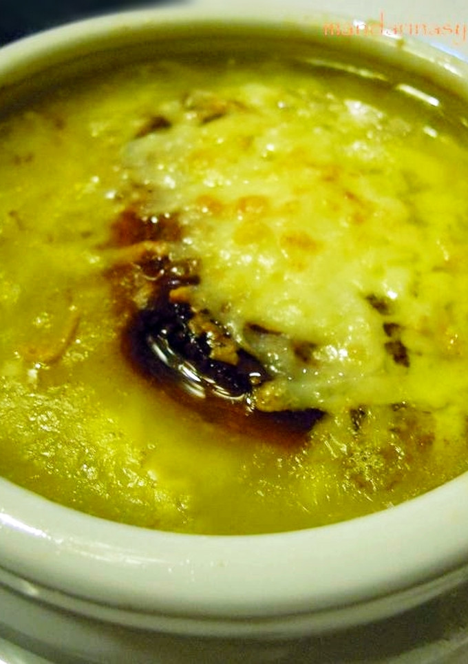 Una foto de Sopa de cebolla