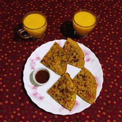Oats Omelette A picture of Oats Omelette.
