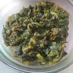 Palak saag A picture of Palak saag.