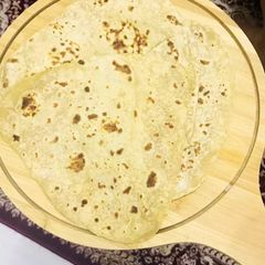 Regular chapati A picture of Regular chapati.