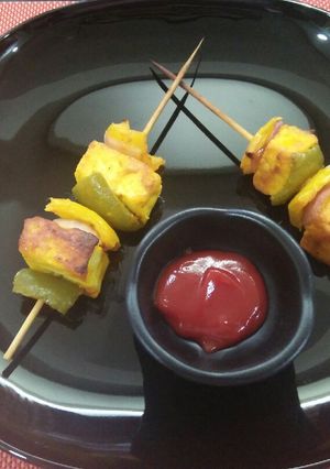 A picture of Paneer tikka.