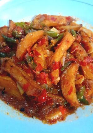 Foto resep Sambal Kentang Basah