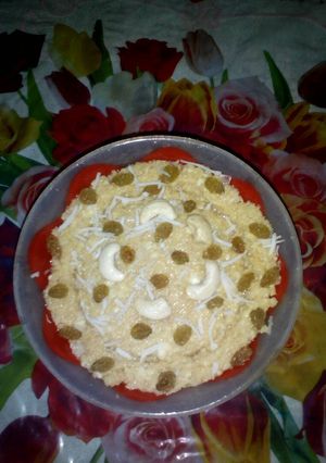 A picture of Milk cake.