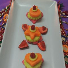 A picture of Aloo Trio Fruit Halwa.