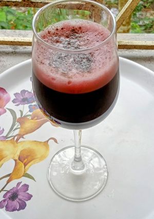 A picture of Healthy Beetroot Karela Juice.