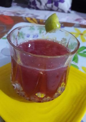 A picture of Fruity mocktail.
