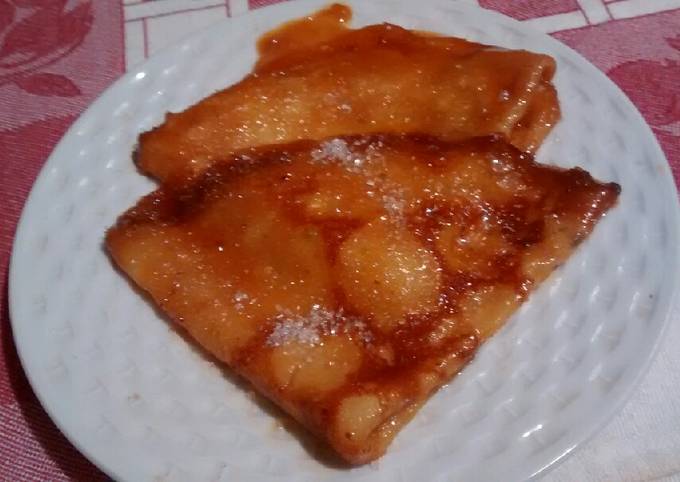 Crepes Suzette Receta De Betsabé Irene Valor Cásseres Cookpad