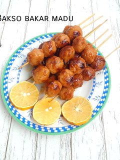 Foto resep Bakso bakar madu