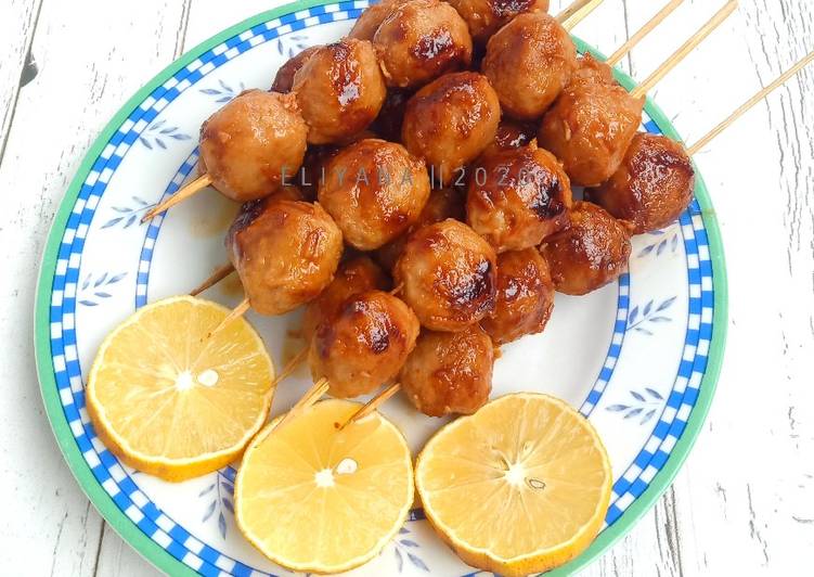 Recipe: Yummy Bakso bakar madu