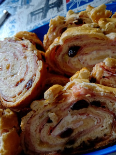 Una foto de Pan de jamón