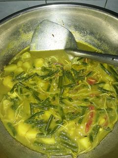 Foto resep Gulai kentang+tauge+kacang panjang