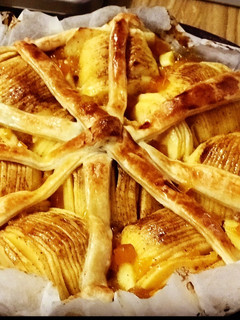 Foto principal de Tarta de manzana sin lactosa y baja en azúcar