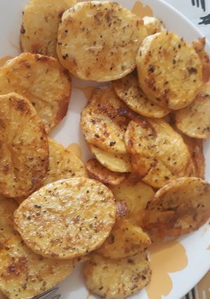 Una foto de Papas al horno